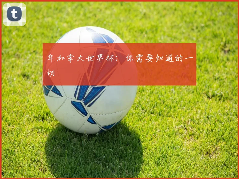 年加拿大世界杯：你需要知道的一切